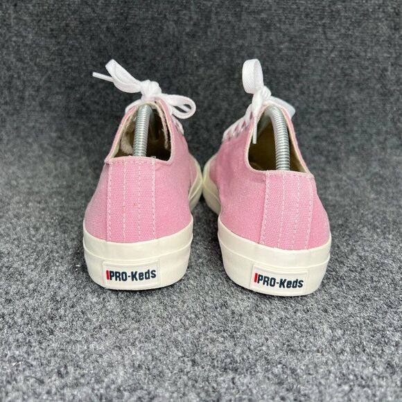 Pro Keds Royal Sneakers Women's Size 10 Pink Canvas Low Lace Up Classic Shoes - Picture 5 of 11